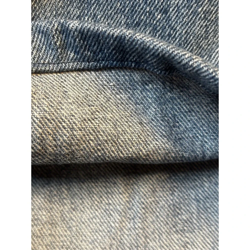 Levi's 505 Regular Fit Jeans Mens 40x32 Blue‎ Flex Denim Workwear Hemmed